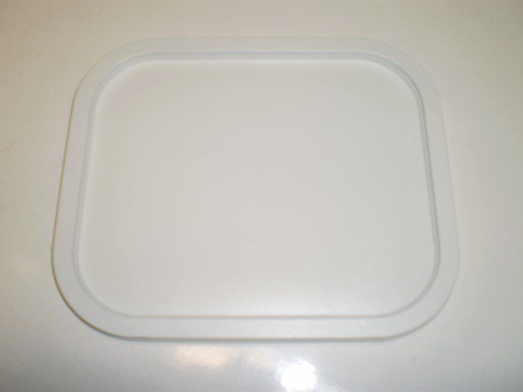 Víčko bílé hranaté k 500 a 700ml | Jednorázové nádobí - Kelímky, tácky, talíře, boxy